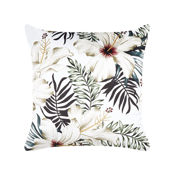 Sansibar Kissen 2er-Set – 45x45 Cm, 100% Baumwolle, Mit Verdecktem Reißverschluss, Mint/Weiß